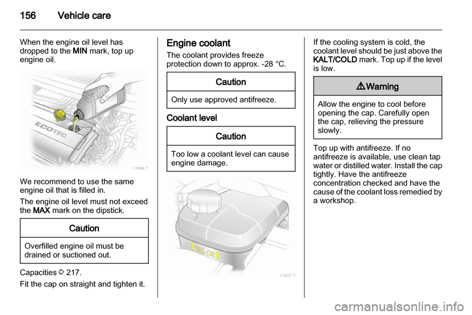 OPEL ZAFIRA 2010  Owners Manual 
