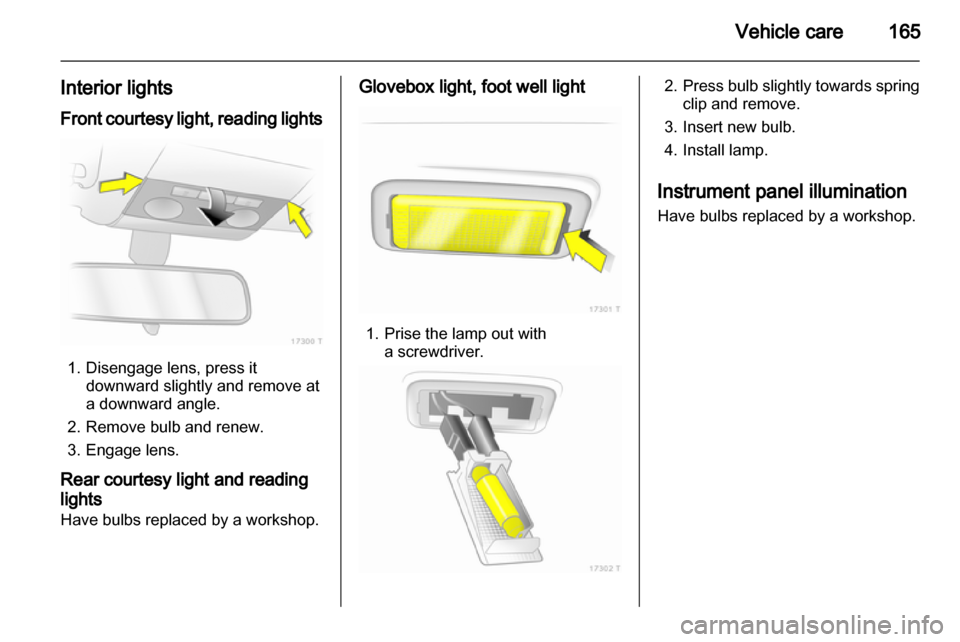 OPEL ZAFIRA 2010  Owners Manual 