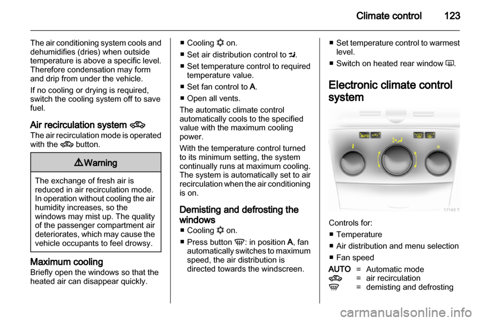 OPEL ZAFIRA 2011 Manual user OPEL ZAFIRA 2011 Manual user