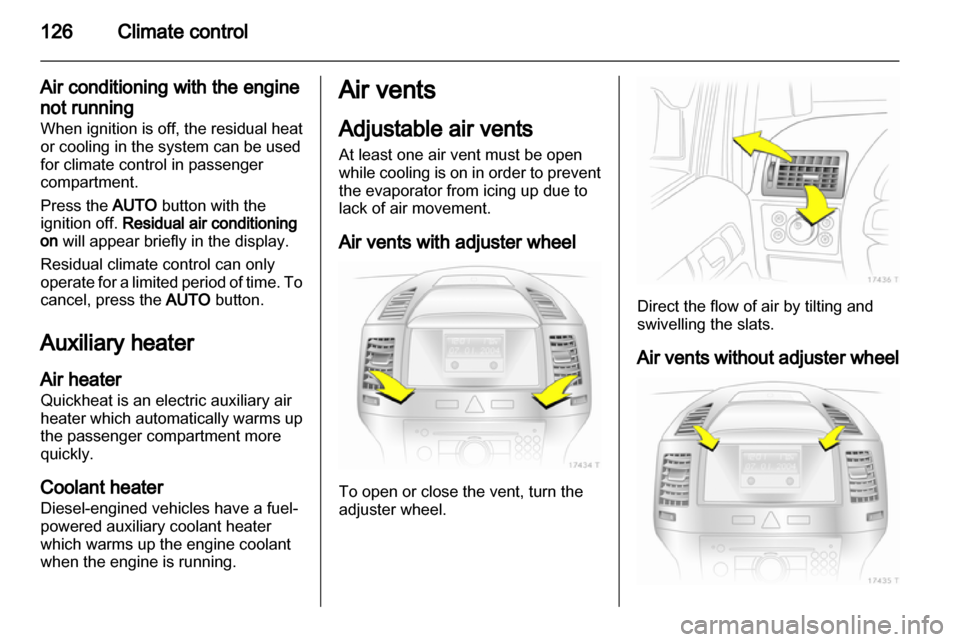 OPEL ZAFIRA 2011 Manual user OPEL ZAFIRA 2011 Manual user