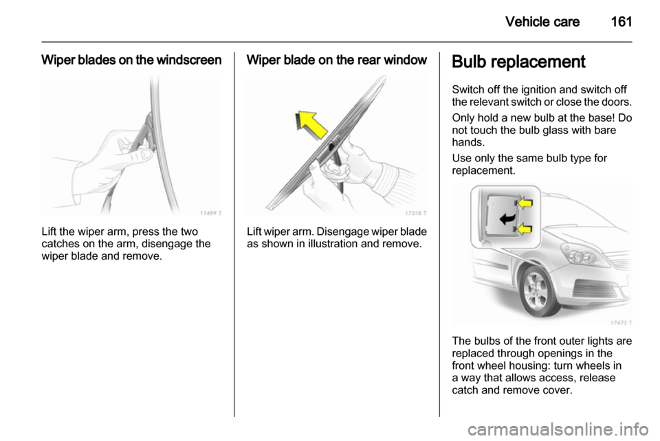 OPEL ZAFIRA 2011 Manual user OPEL ZAFIRA 2011 Manual user