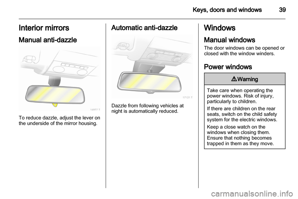 OPEL ZAFIRA 2011 Owners Guide OPEL ZAFIRA 2011 Owners Guide