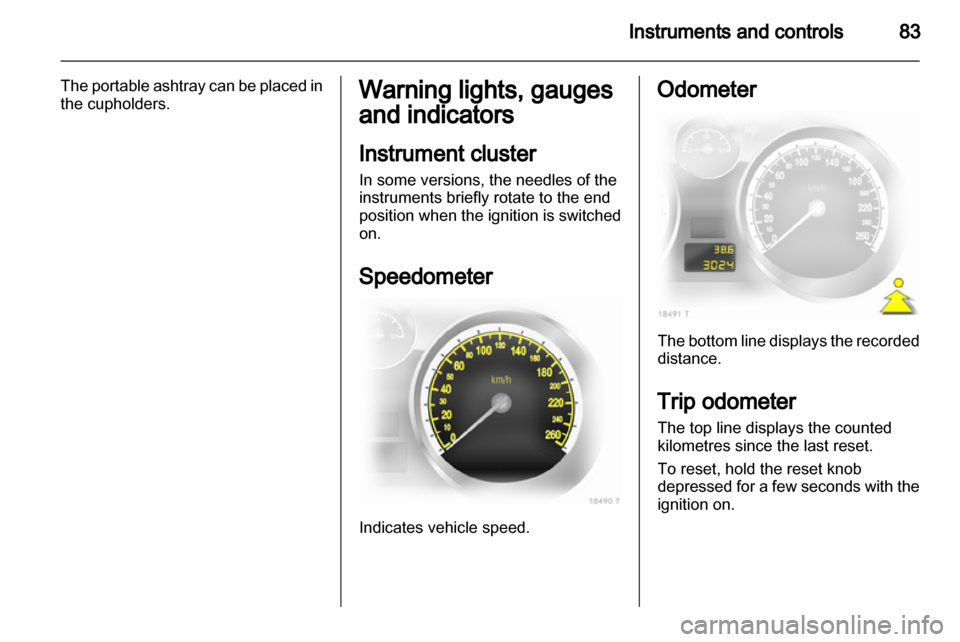 OPEL ZAFIRA 2011 Manual Online OPEL ZAFIRA 2011 Manual Online