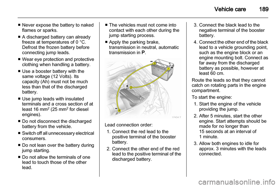 OPEL ZAFIRA 2011.5 Owners Manual OPEL ZAFIRA 2011.5 Owners Manual