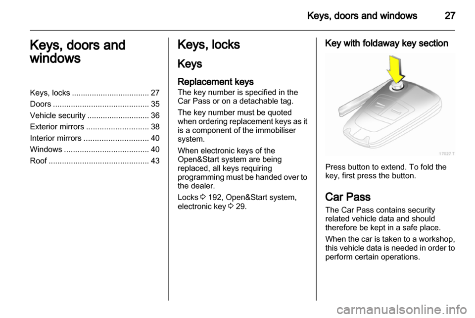 OPEL ZAFIRA 2011.5 Owners Guide OPEL ZAFIRA 2011.5 Owners Guide