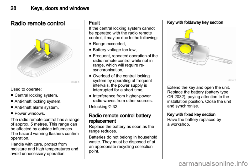 OPEL ZAFIRA 2011.5 Owners Guide OPEL ZAFIRA 2011.5 Owners Guide