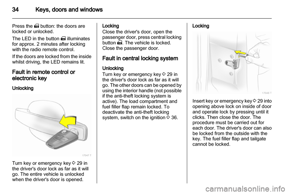 OPEL ZAFIRA 2011.5 Owners Guide OPEL ZAFIRA 2011.5 Owners Guide