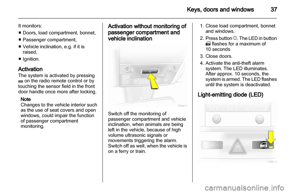 OPEL ZAFIRA 2011.5 Owners Guide OPEL ZAFIRA 2011.5 Owners Guide