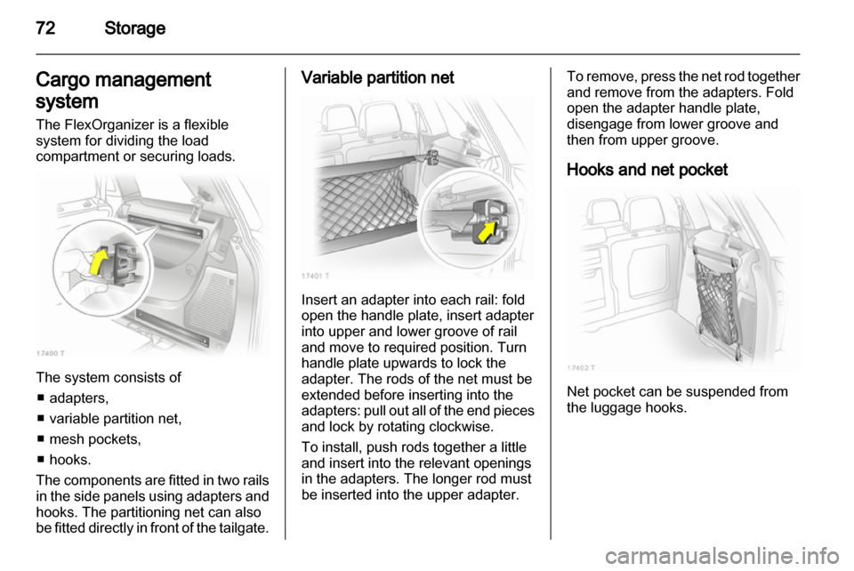 OPEL ZAFIRA 2011.5 Manual PDF OPEL ZAFIRA 2011.5 Manual PDF