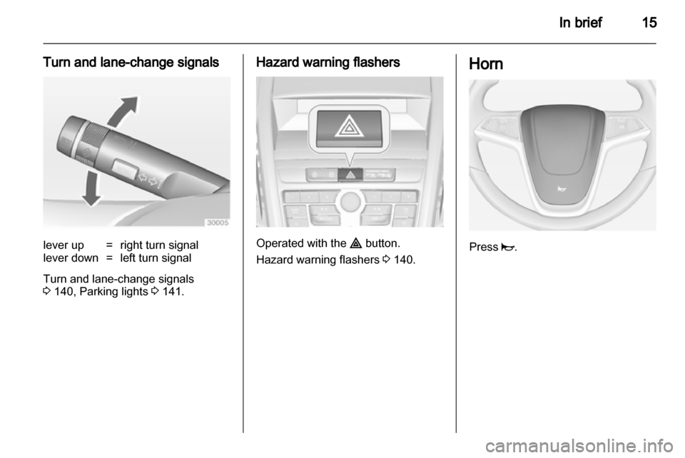 OPEL ZAFIRA TOURER 2013 User Guide 