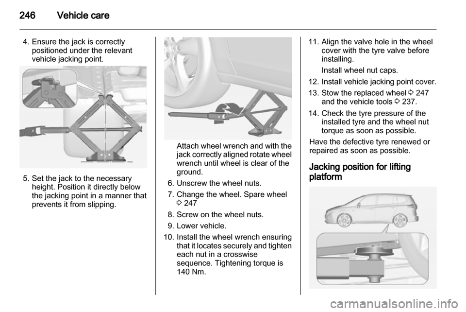 OPEL ZAFIRA TOURER 2013  Owners Manual 