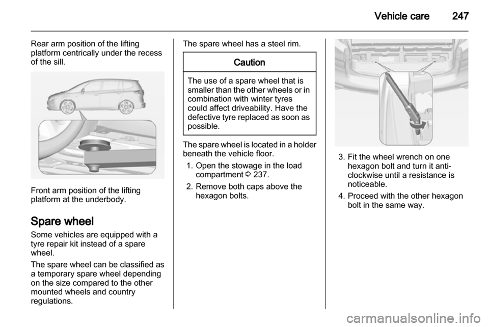 OPEL ZAFIRA TOURER 2013  Owners Manual 