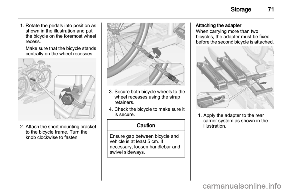 OPEL ZAFIRA TOURER 2013 Manual PDF 