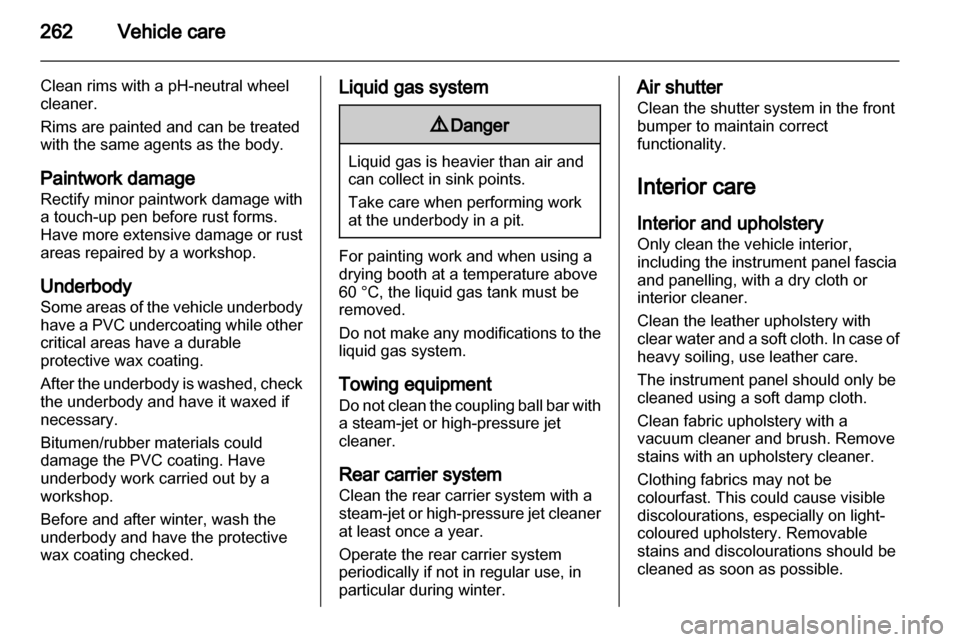 OPEL ZAFIRA TOURER 2013.5  Owners Manual 