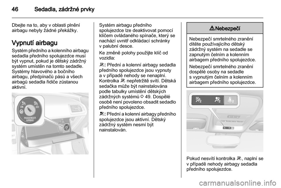 OPEL AMPERA 2012.5  Uživatelská příručka (in Czech) 