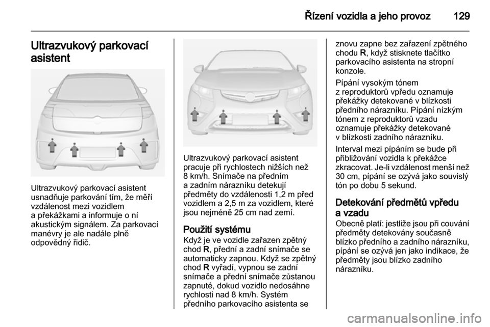 OPEL AMPERA 2013 Uživatelská příručka (in Czech) OPEL AMPERA 2013 Uživatelská příručka (in Czech)
