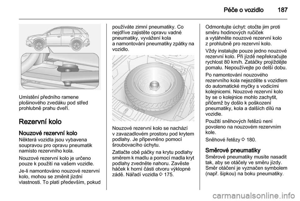 OPEL ANTARA 2012.5  Uživatelská příručka (in Czech) 