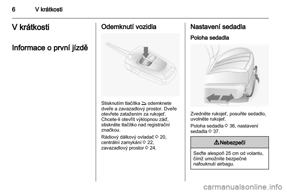 OPEL ANTARA 2012.5  Uživatelská příručka (in Czech) 