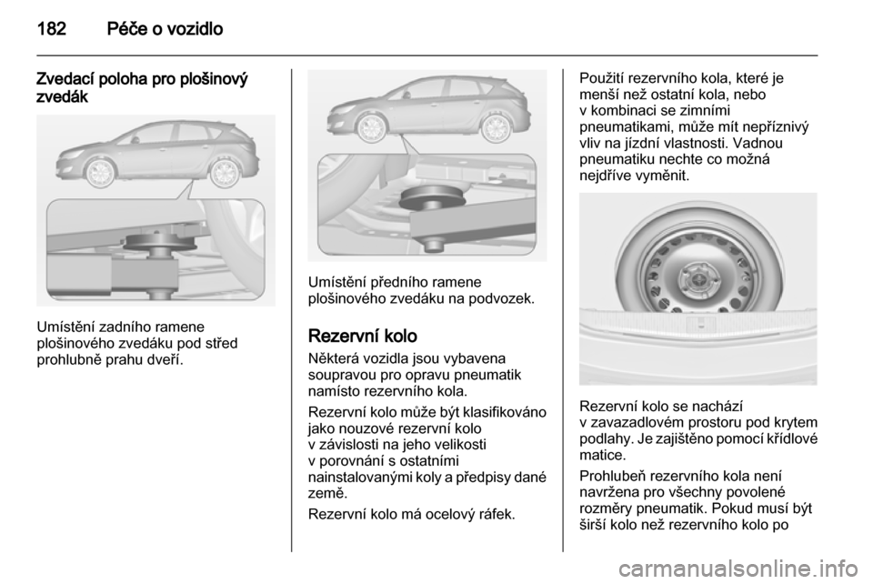 OPEL ASTRA J 2010.5  Uživatelská příručka (in Czech) 