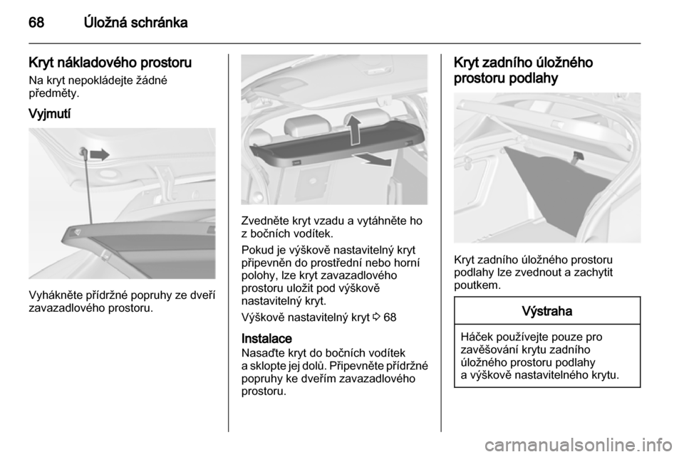 OPEL ASTRA J 2010.5  Uživatelská příručka (in Czech) 