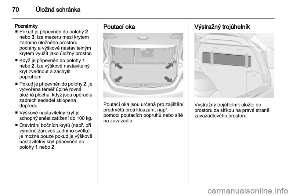 OPEL ASTRA J 2010.5  Uživatelská příručka (in Czech) 