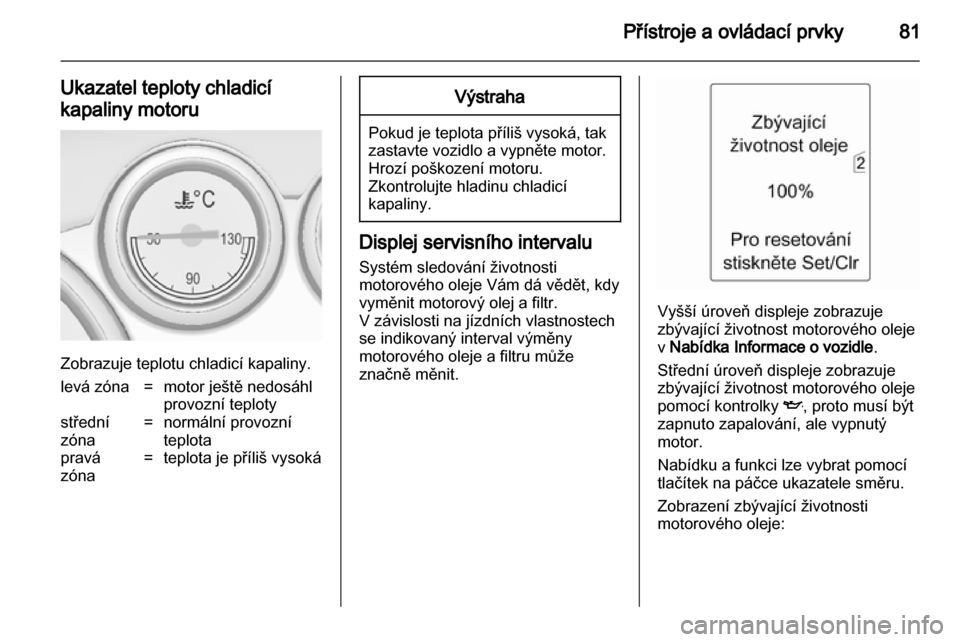 OPEL ASTRA J 2010.5  Uživatelská příručka (in Czech) 