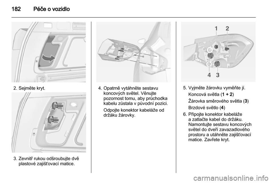 OPEL ASTRA J 2011.5  Uživatelská příručka (in Czech) 
