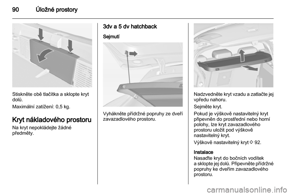 OPEL ASTRA J 2013.5  Uživatelská příručka (in Czech) 