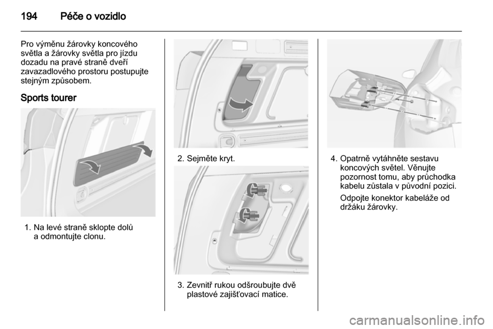 OPEL ASTRA J HB5 & ST 2012 Uživatelská příručka (in Czech) OPEL ASTRA J HB5 & ST 2012 Uživatelská příručka (in Czech)