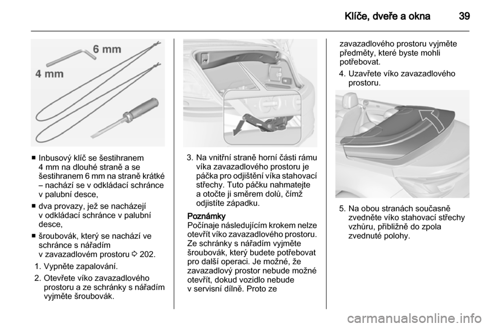 OPEL CASCADA 2013.5  Uživatelská příručka (in Czech) 