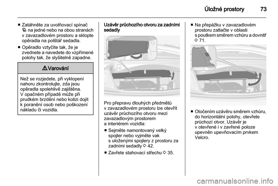 OPEL CASCADA 2013.5  Uživatelská příručka (in Czech) 