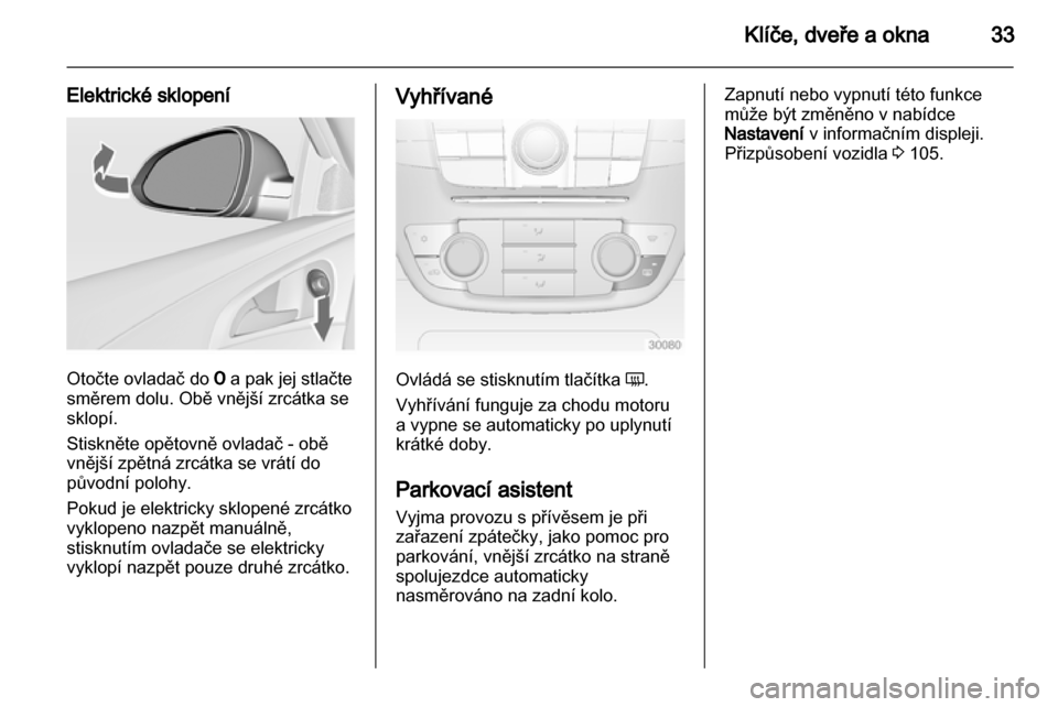 OPEL INSIGNIA 2010.5  Uživatelská příručka (in Czech) 