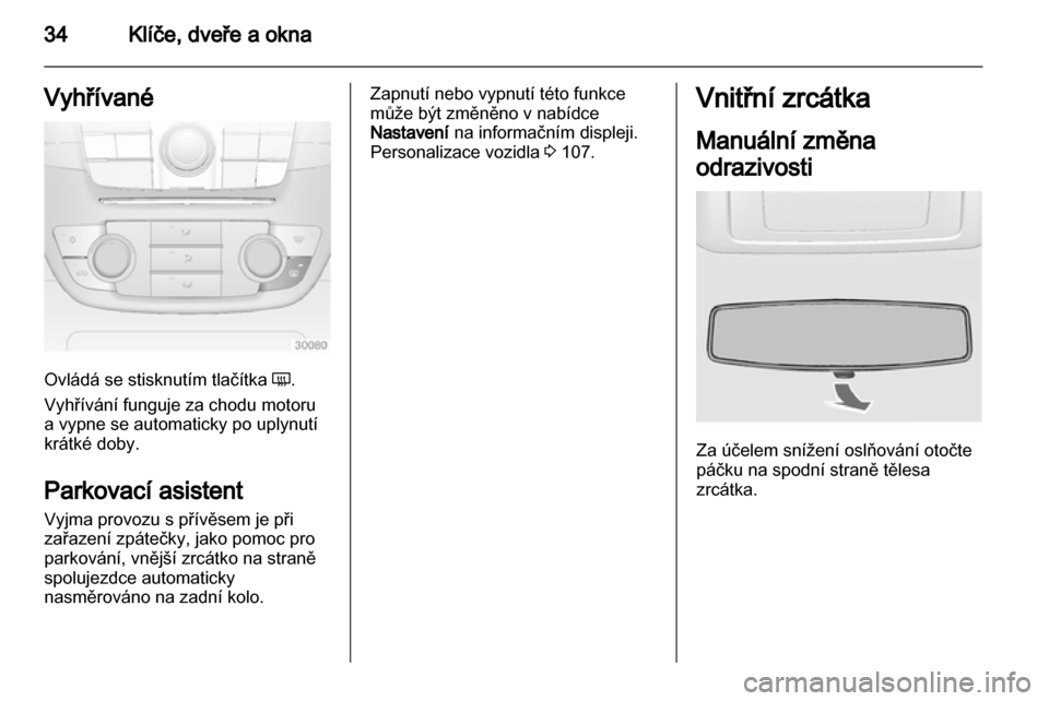 OPEL INSIGNIA 2011  Uživatelská příručka (in Czech) 