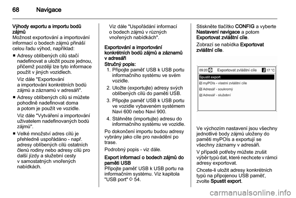 OPEL INSIGNIA 2012.5  Příručka k informačnímu systému (in Czech) 