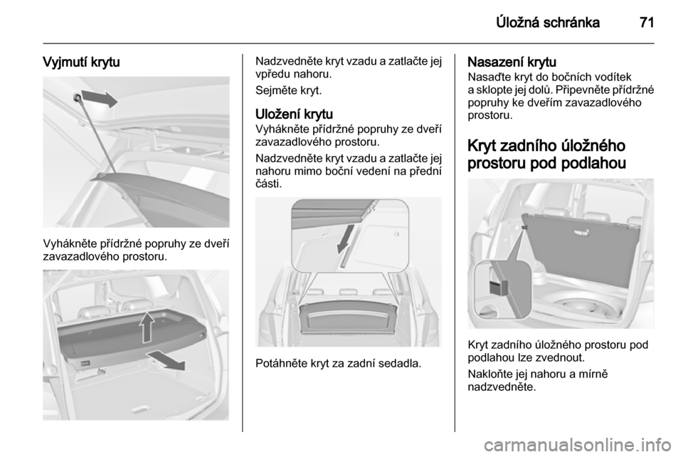 OPEL MERIVA 2011 Uživatelská příručka (in Czech) OPEL MERIVA 2011 Uživatelská příručka (in Czech)