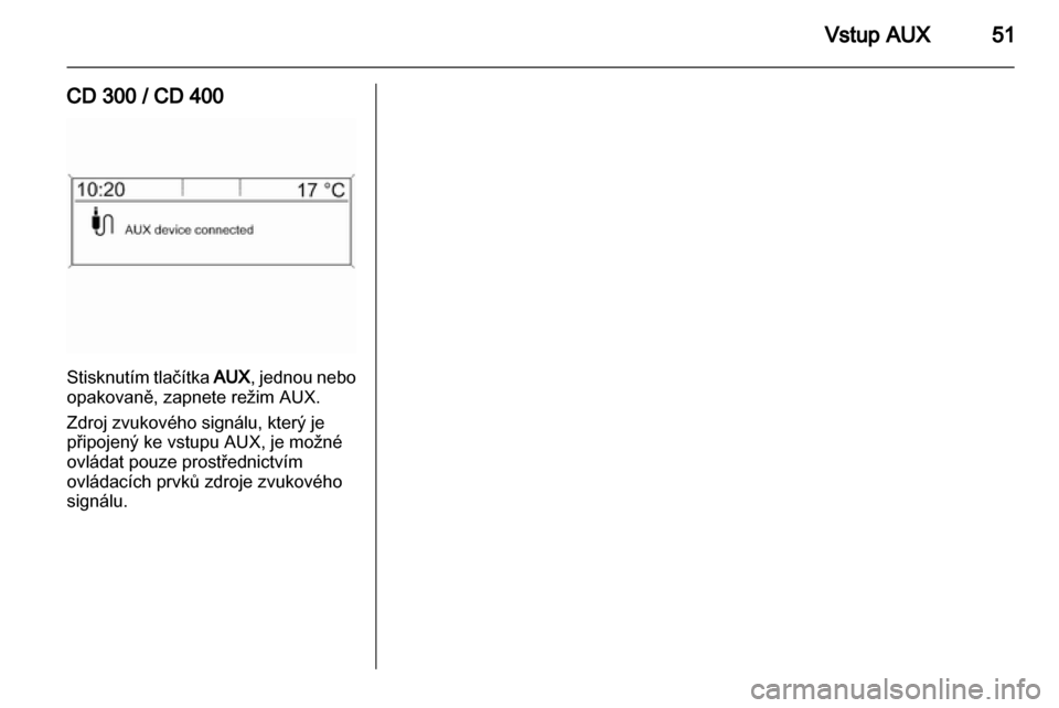 OPEL MERIVA 2011.25 Příručka k informačnímu systému (in Czech) OPEL MERIVA 2011.25 Příručka k informačnímu systému (in Czech)