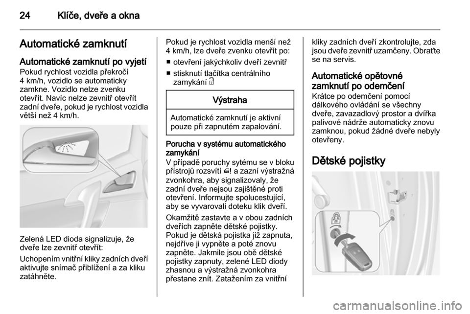 OPEL MERIVA 2011.5  Uživatelská příručka (in Czech) 