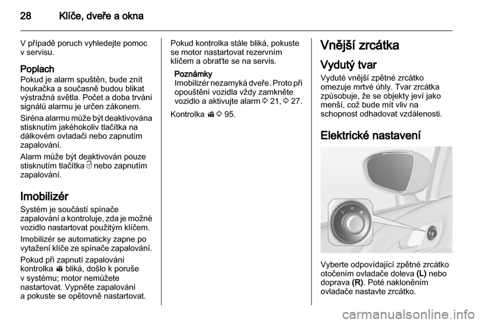 OPEL MERIVA 2011.5  Uživatelská příručka (in Czech) 