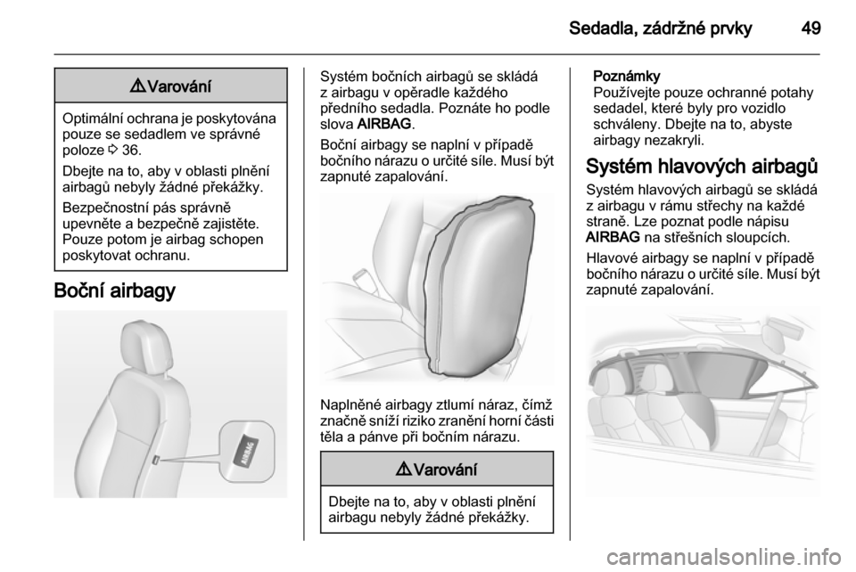 OPEL MERIVA 2011.5  Uživatelská příručka (in Czech) 