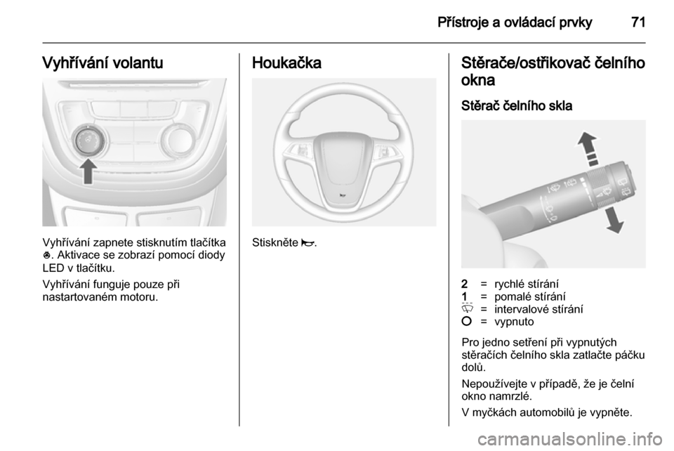 OPEL MOKKA 2013  Uživatelská příručka (in Czech) 