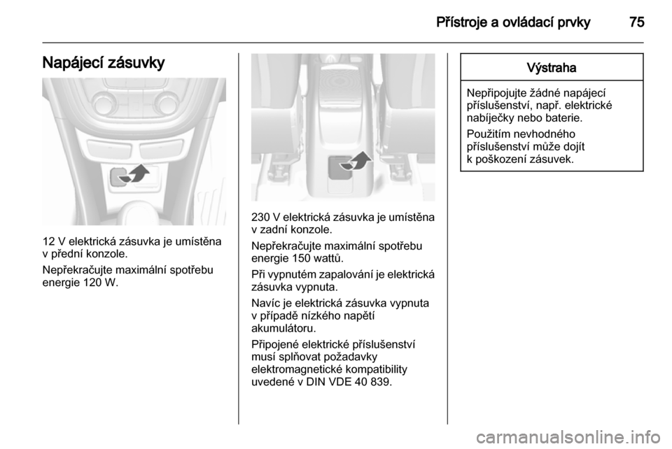 OPEL MOKKA 2013  Uživatelská příručka (in Czech) 