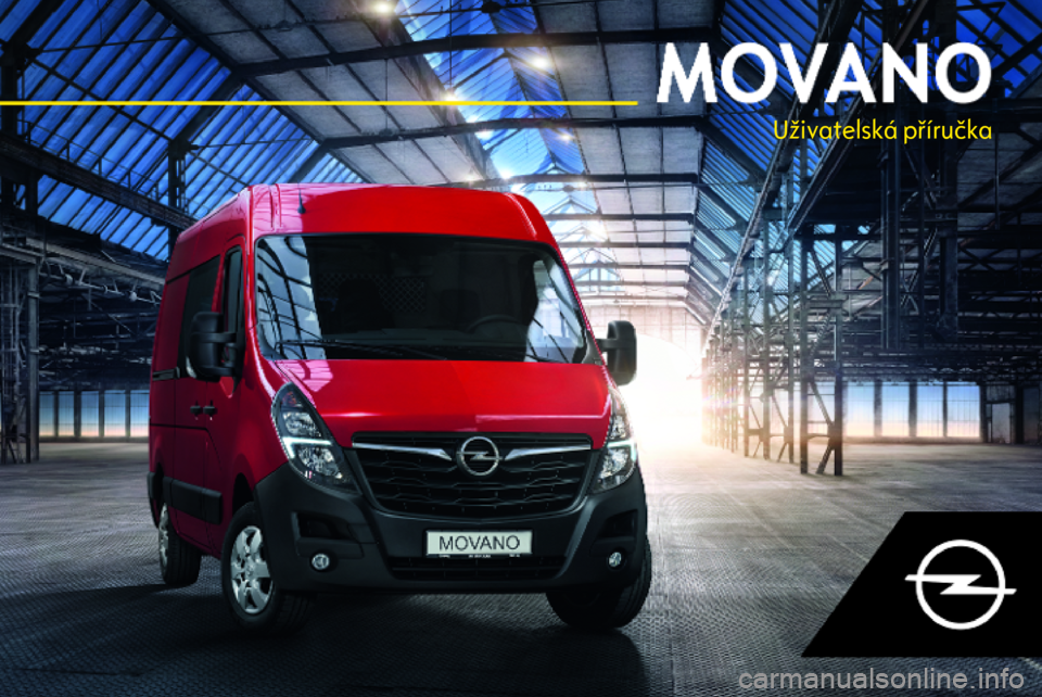 OPEL MOVANO_B 2020  Uživatelská příručka (in Czech) 