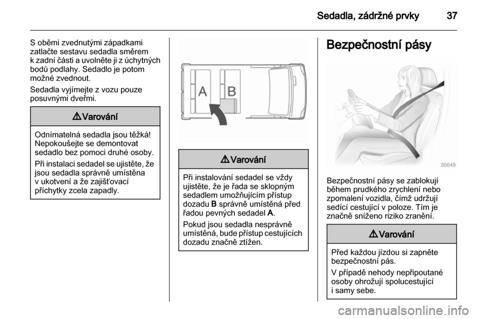 OPEL VIVARO 2011  Uživatelská příručka (in Czech) 