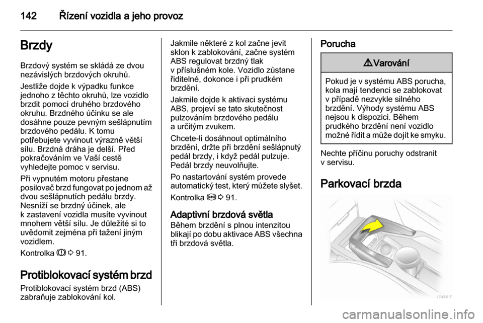 OPEL ZAFIRA 2013  Uživatelská příručka (in Czech) 