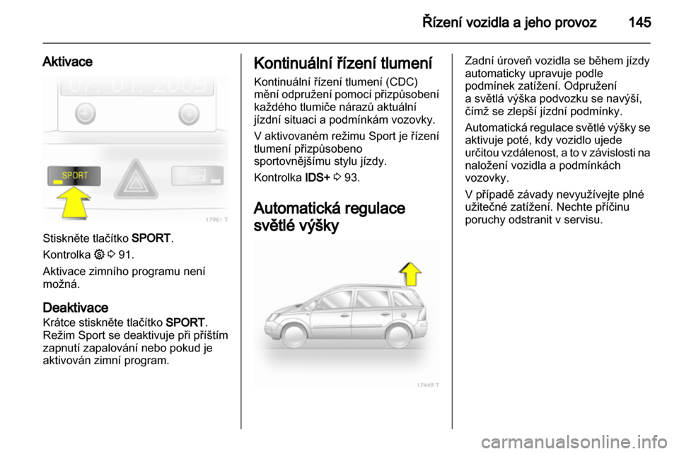 OPEL ZAFIRA 2013  Uživatelská příručka (in Czech) 