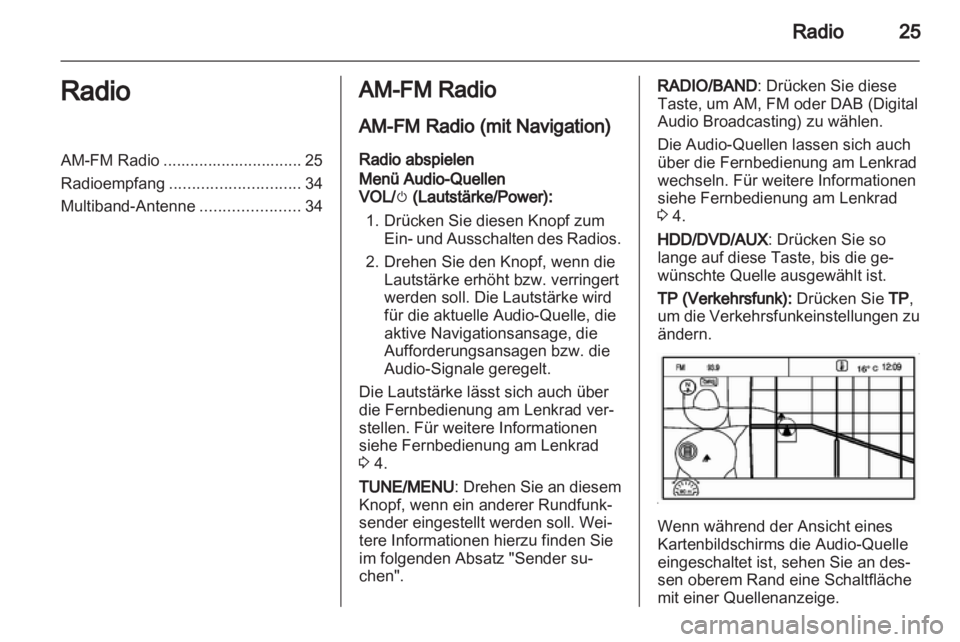 OPEL AMPERA 2013 Infotainment-Handbuch (in German) OPEL AMPERA 2013 Infotainment-Handbuch (in German)
