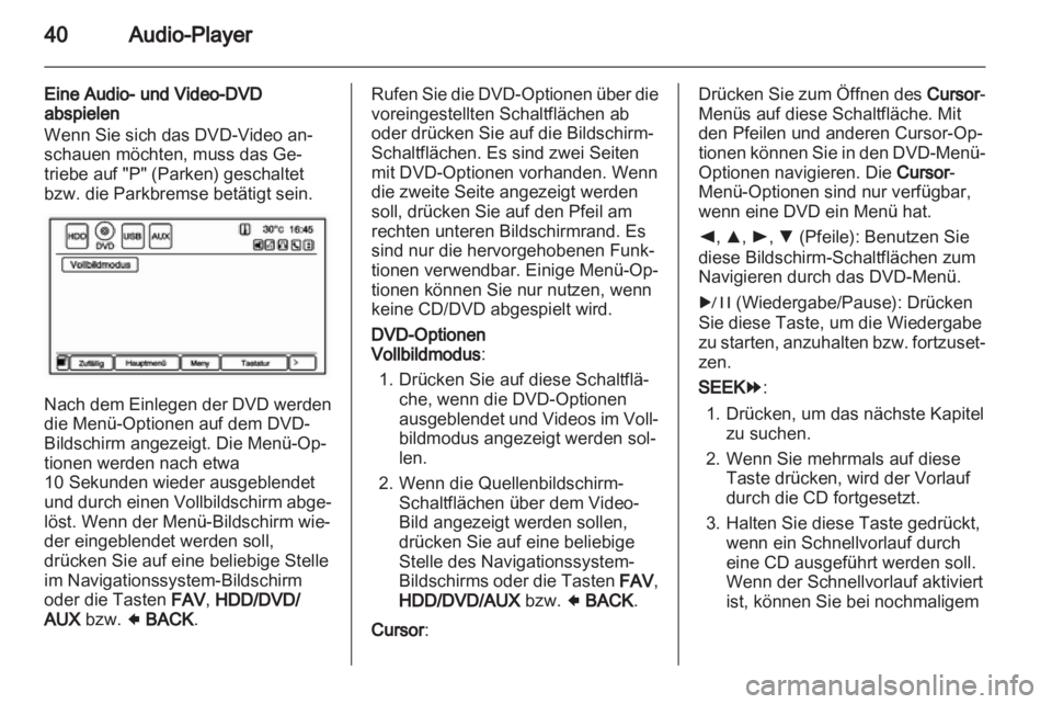 OPEL AMPERA 2013  Infotainment-Handbuch (in German) 