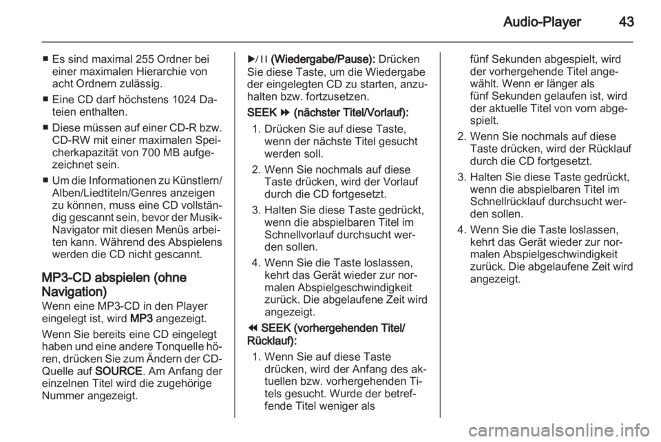 OPEL AMPERA 2013 Infotainment-Handbuch (in German) OPEL AMPERA 2013 Infotainment-Handbuch (in German)