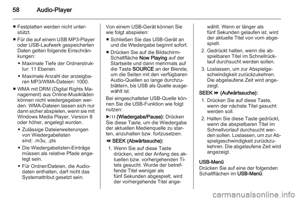OPEL AMPERA 2013  Infotainment-Handbuch (in German) 