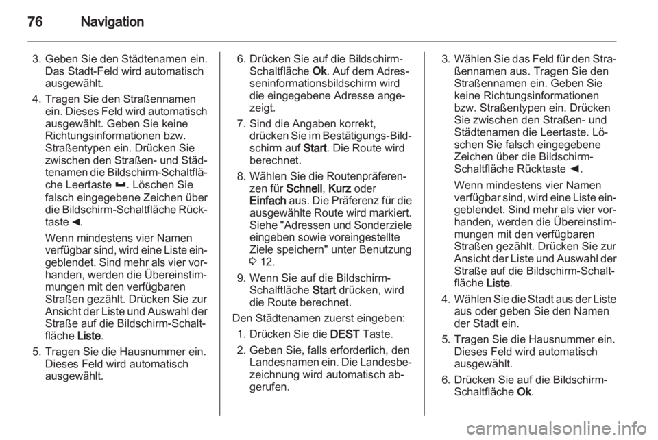 OPEL AMPERA 2013  Infotainment-Handbuch (in German) 